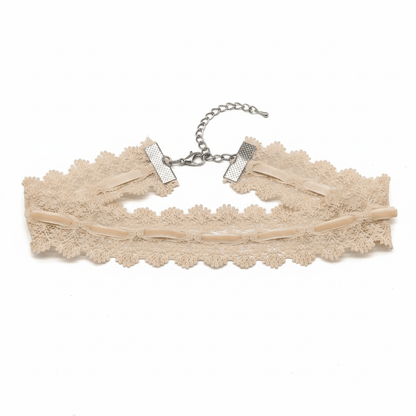 Cream Lace Choker Original Layout White BG